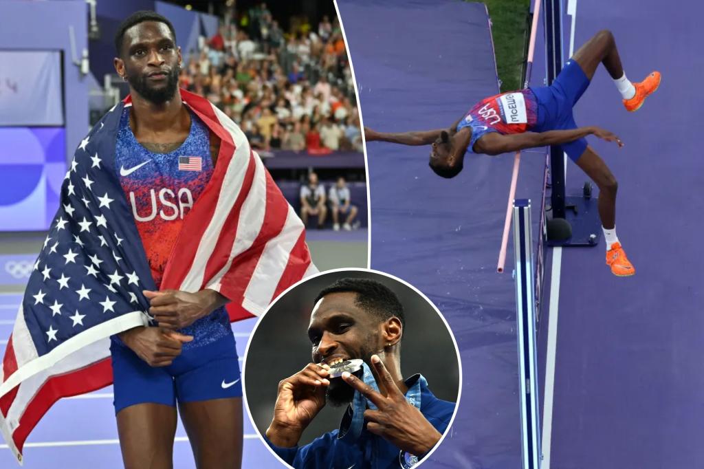 US high jumper Shelby McEwen defends decision to refuse sharing gold medal with New Zealand's Hamish Kerr