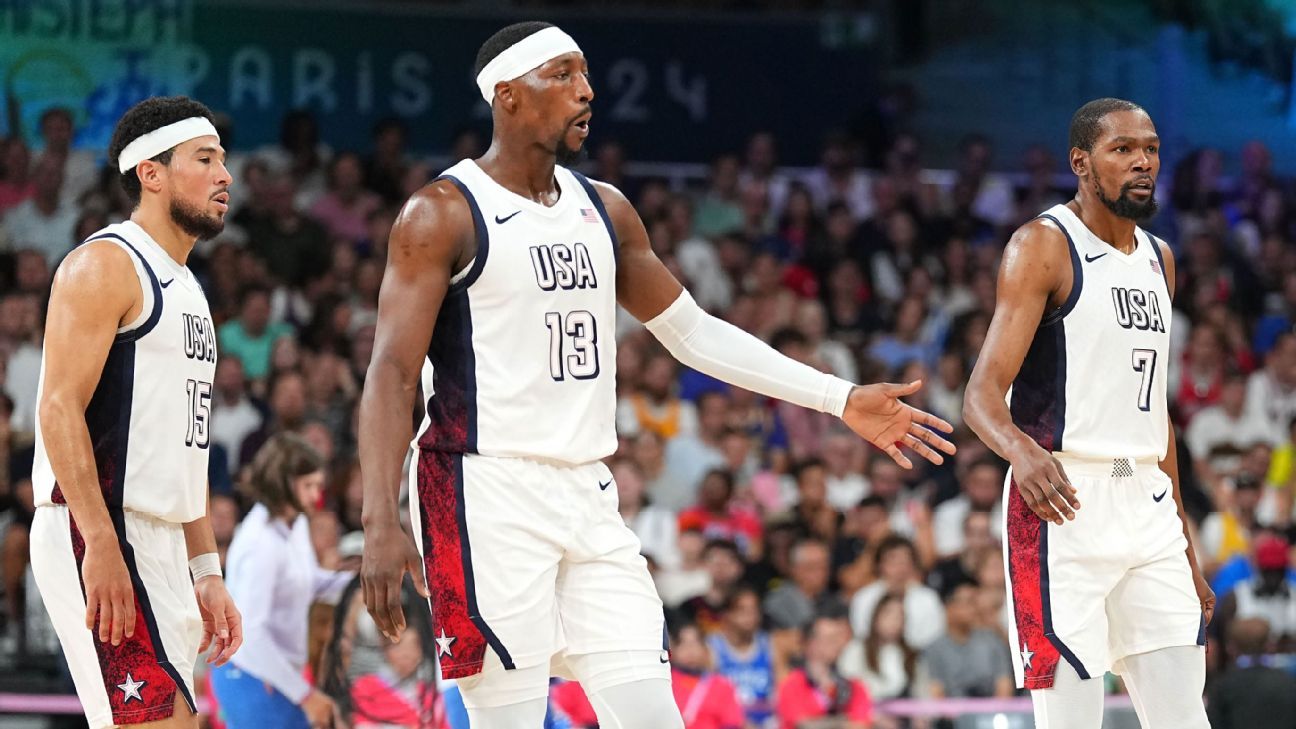 U.S. topples South Sudan to make Olympic basketball quarters