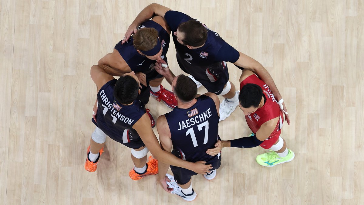 USA men’s volleyball battles Poland in tight semifinal showdown – NBC Chicago