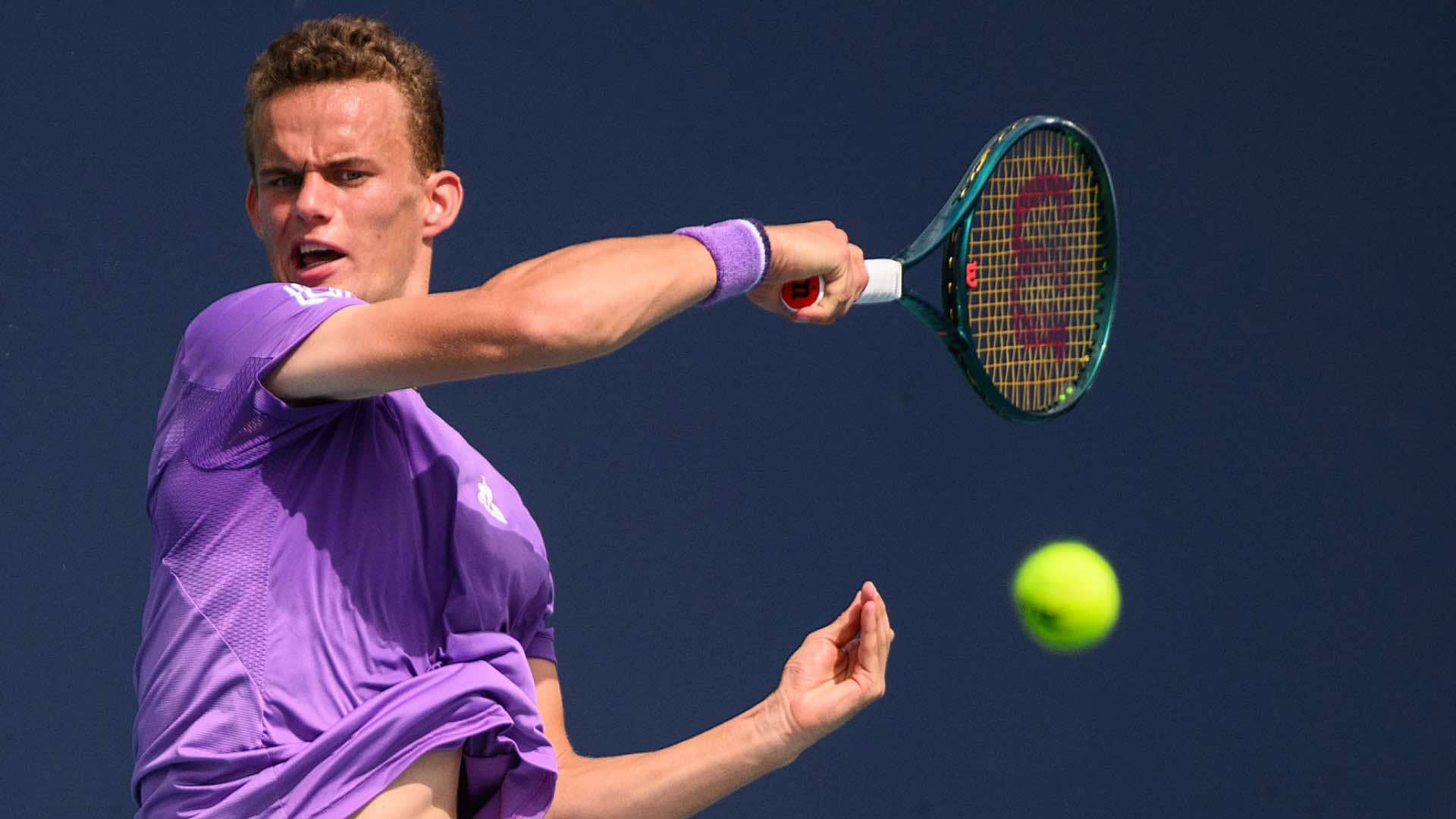 Van Assche defeats veteran Cuevas 6-2, 6-1 in the opening round of US Open qualifying