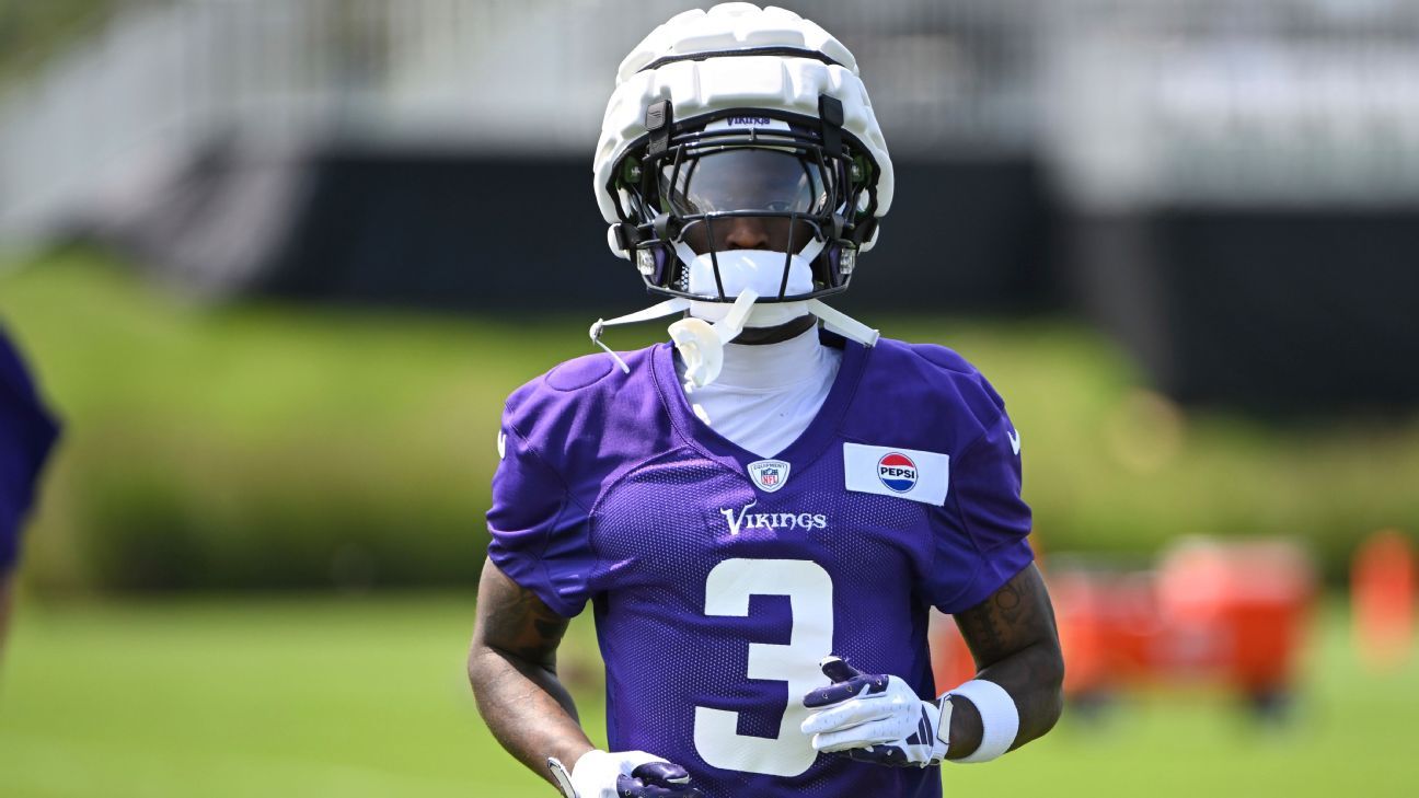 Vikings WR Jordan Addison injures ankle, likely to rest Thursday