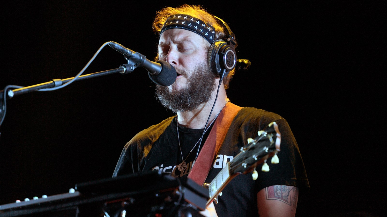 Watch Bon Iver Perform at a Kamala Harris Rally