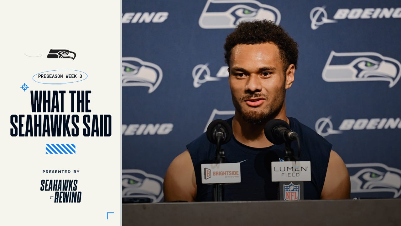 What The Seahawks Said - 2024 Preseason Week 3: Seahawks Vs. Browns