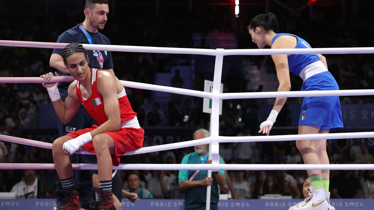 What happened with Algerian boxer Imane Khelif at Olympics? – NBC Chicago