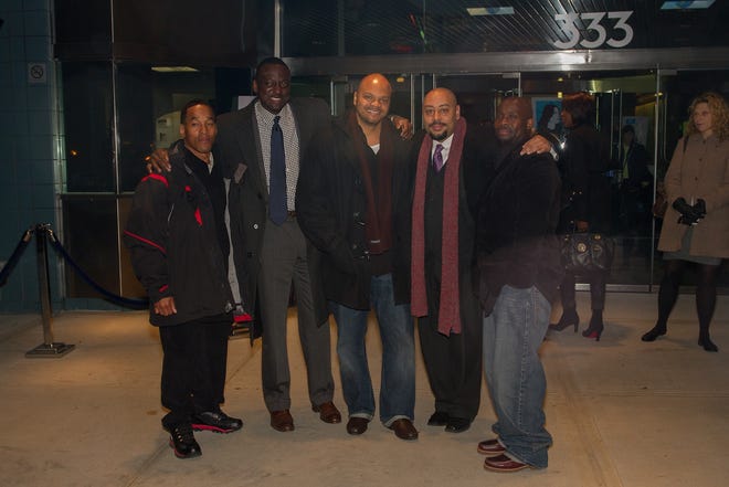 Korey Wise, Yusef Salaam, Kevin Richardson, Raymond Santana and Antron McCray on Nov. 15, 2012