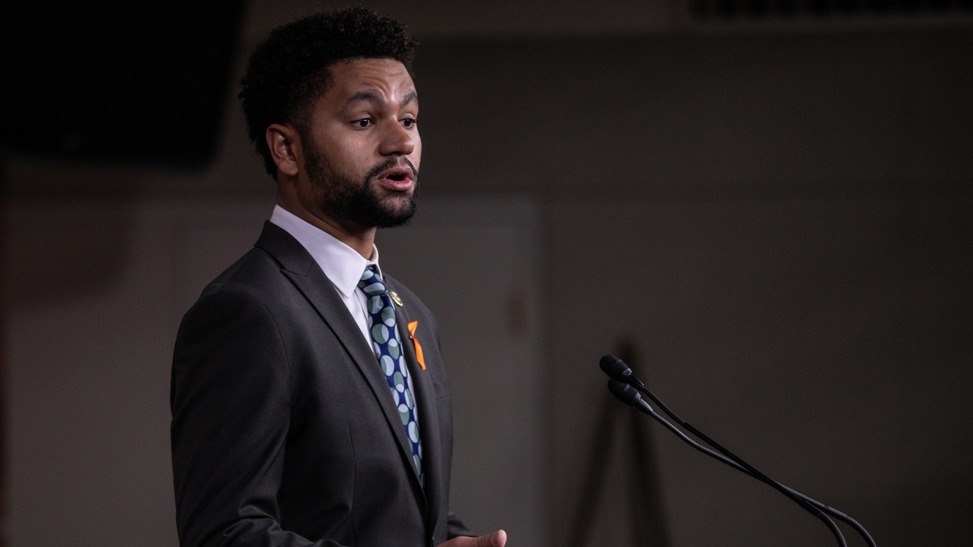 Who is Maxwell Frost, the Gen Z Congressman speaking at the final night of the DNC : NPR