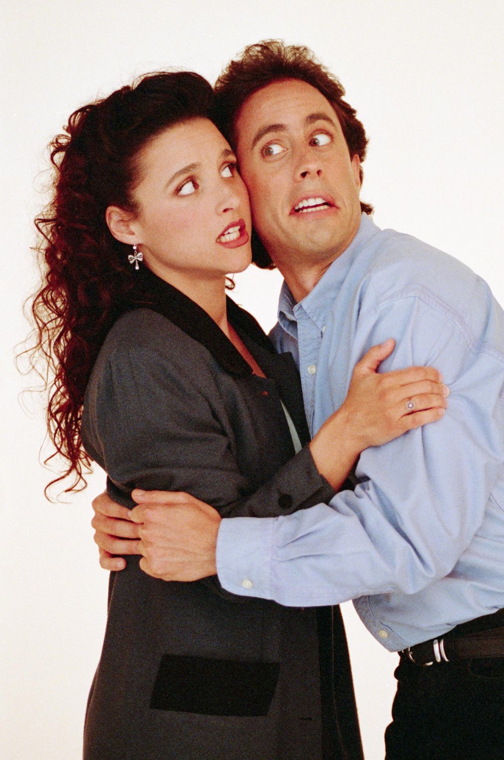 Seinfelds Elaine and Jerry Meant to Have Will They Wont They Romance Julia Louis-Dreyfus Says