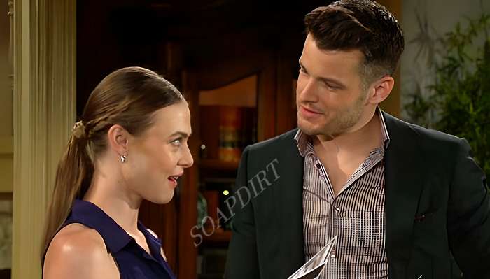 Young and the Restless Spoilers: Claire Grace Newman (Hayley Erin) - Kyle Abbott (Michael Mealor)