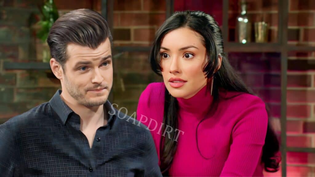 Young and the Restless Predictions: Audra Charles (Zuleyka Silver) - Kyle Abbott (Michael Mealor)