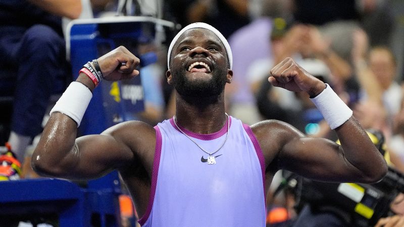 Frances Tiafoe: American is back in the US Open quarterfinals – and made sure to shout out actor Tony Goldwyn