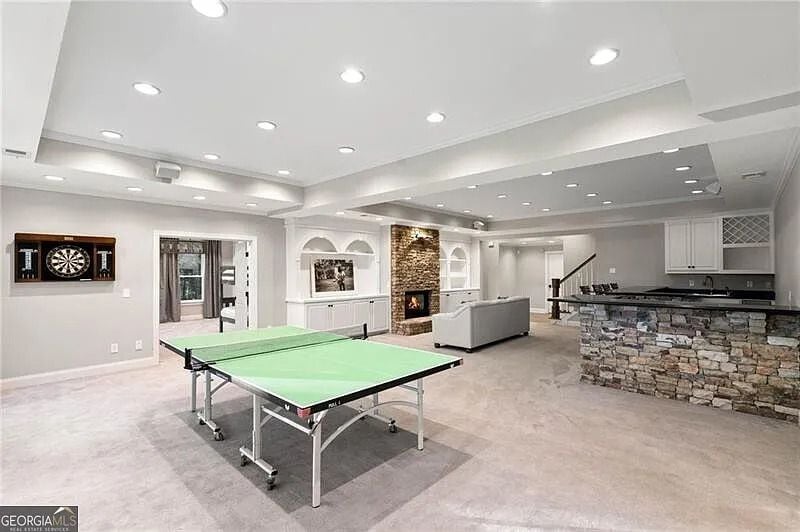 Zac Brown's home on sale feature a sizable terrace space. ANSLEY/CHRISTIE'S