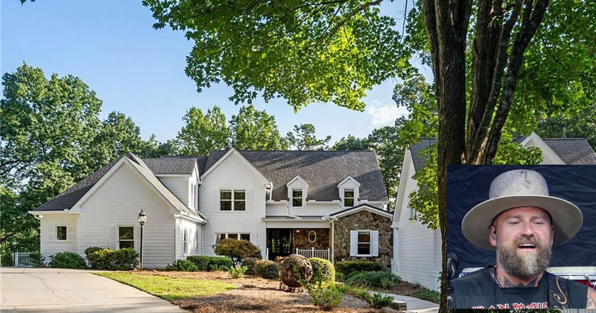 Zac Brown's kitchen at the home he is selling in Cumming off Lake Lanier. ANSLEY/CHRISTIE'S