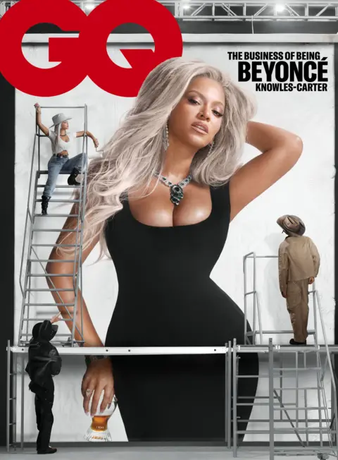 Bryce Anderson/GQ/PA Wire Beyonce on the cover of GQ magazine