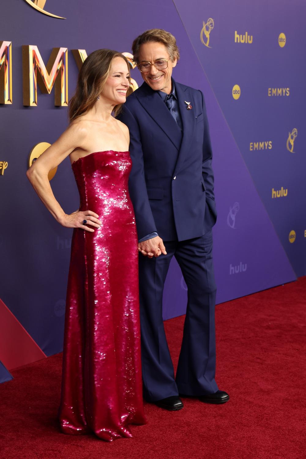 Robert Downey Jr And Wife Susan Look Marvelous at 2024 Emmy Awards