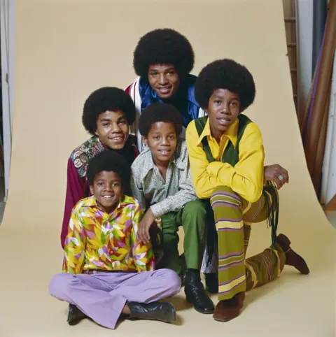 Getty Images Clockwise from bottom left: Michael Jackson, Tito Jackson, Jackie Jackson, Jermaine Jackson, Marlon Jackson