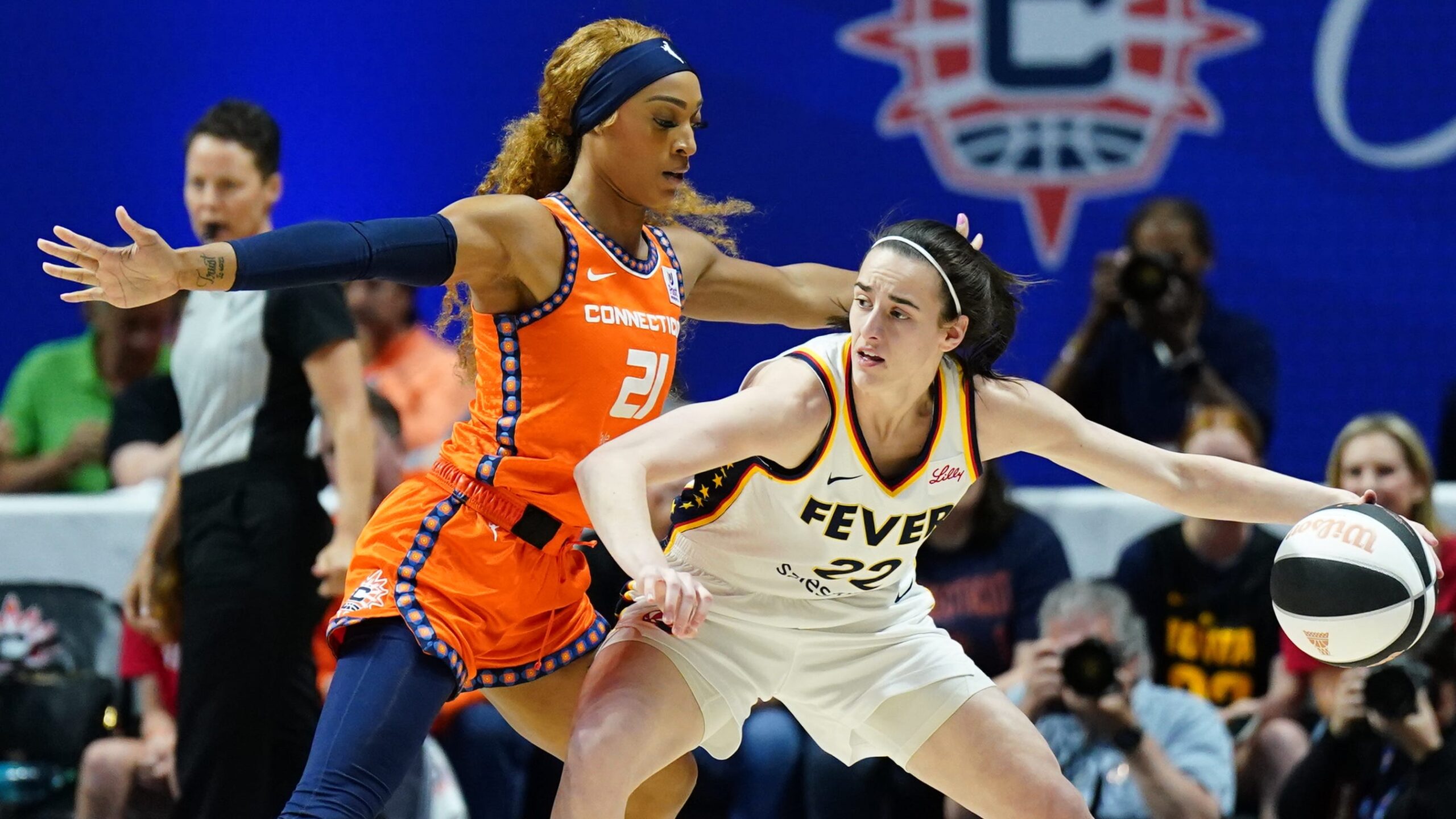 Caitlin Clark, Indiana Fever play Connecticut Sun in WNBA playoffs