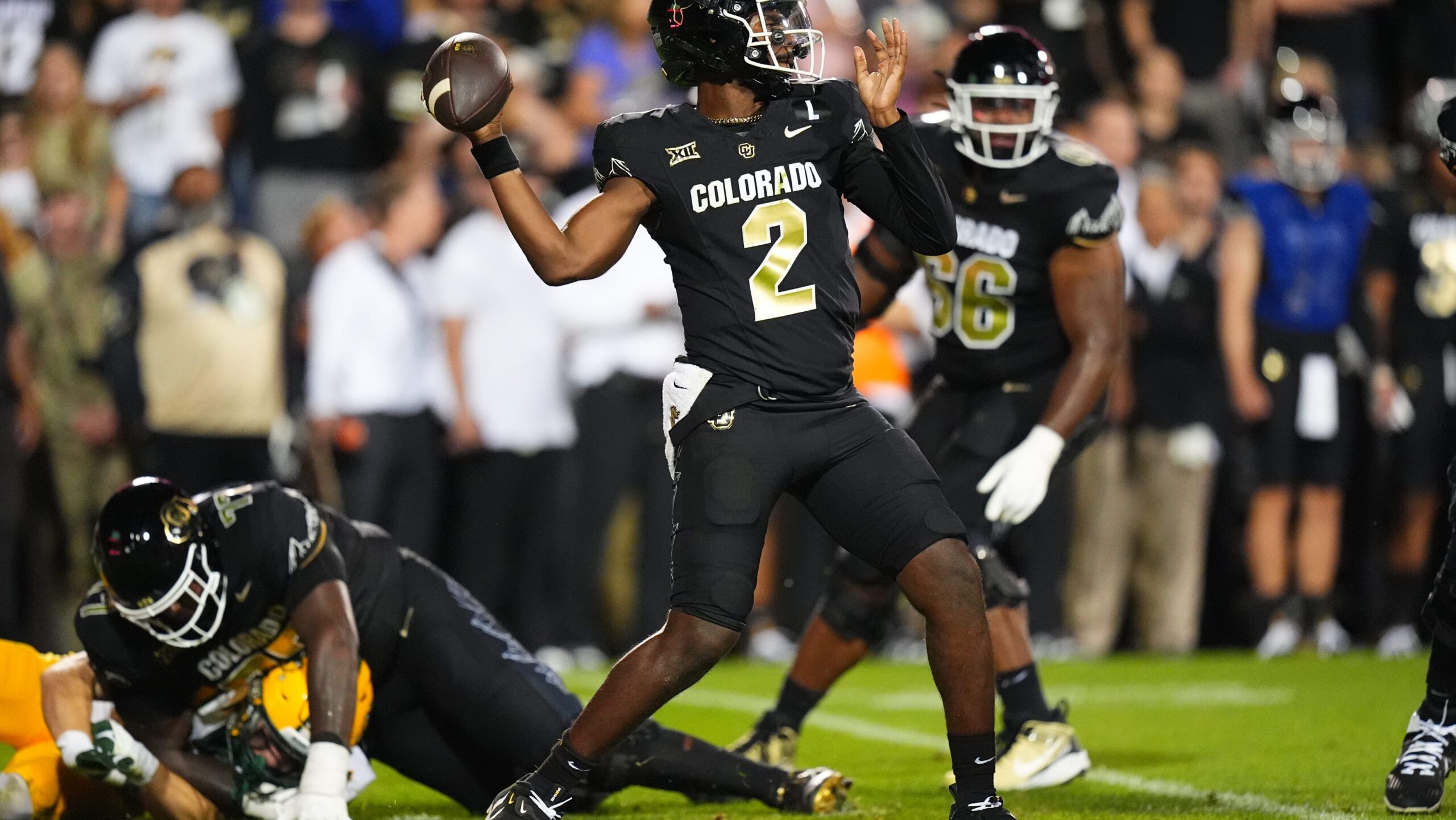 What channel, time is Colorado football vs Baylor on today?