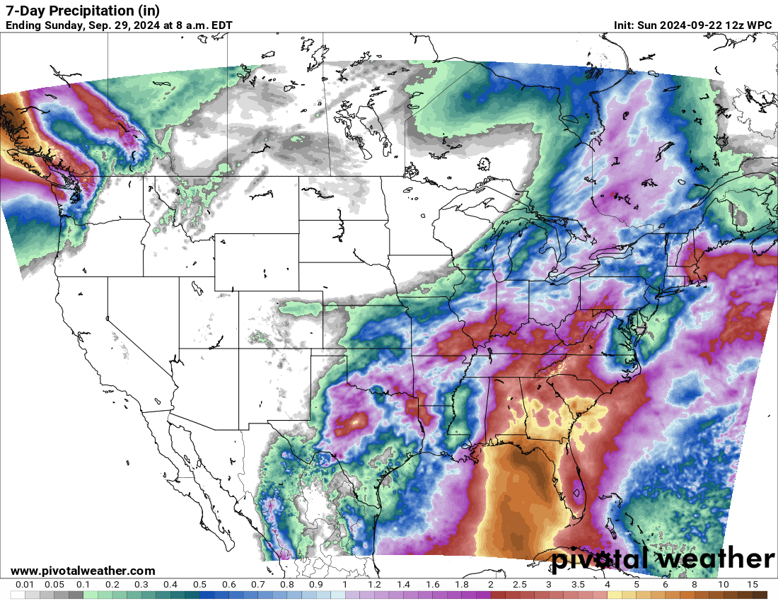 7 day precipitation analysis ending Saturday, September 28th