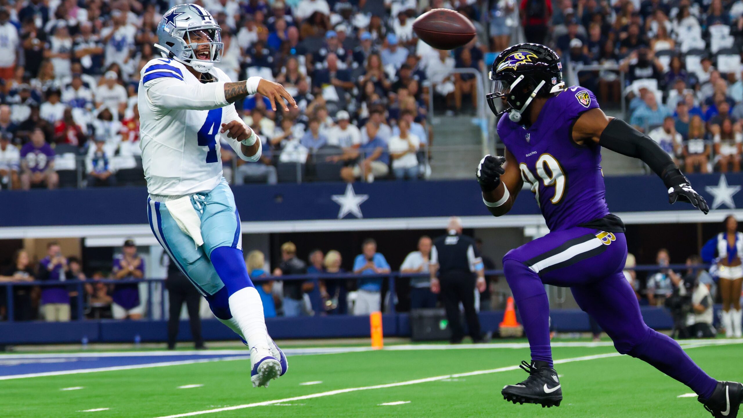 Cowboys lose to Ravens, 28-25: Score-by-score updates