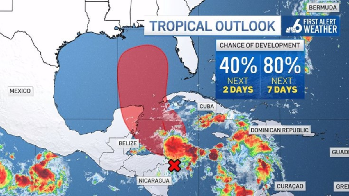 Chance of development rises in northwest Caribbean – NBC 6 South Florida