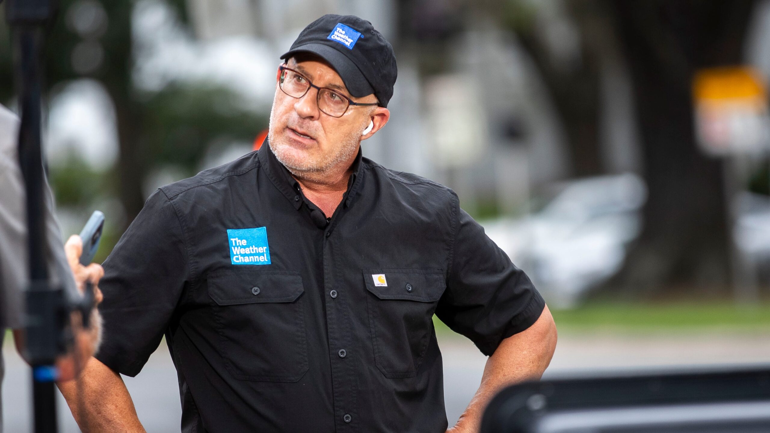 Jim Cantore is in Tallahassee, Florida as Hurricane Helene closes in