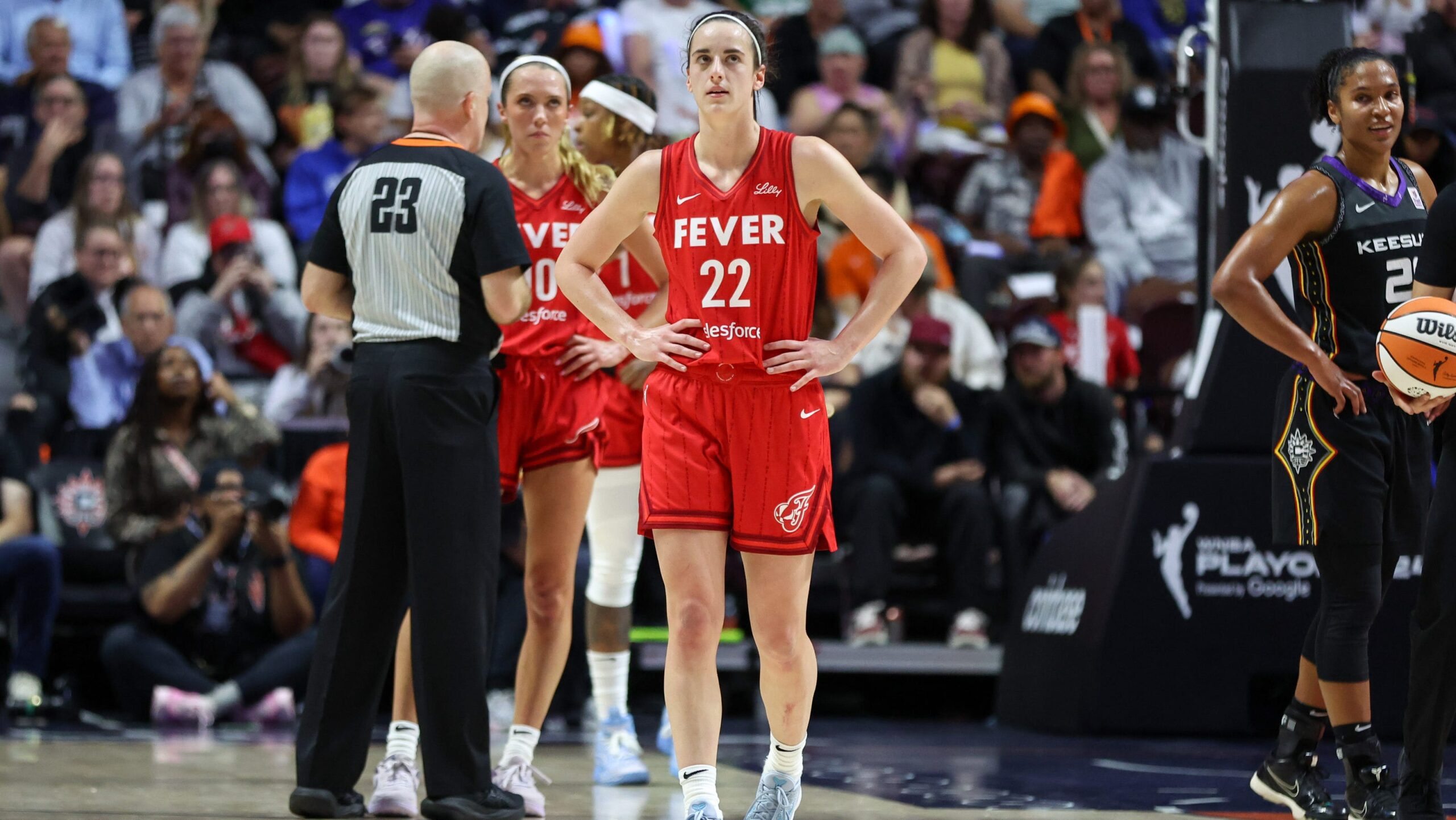 Caitlin Clark stats, highlights for Fever vs Sun Game 2 WNBA playoffs