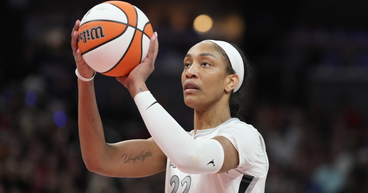 A'ja Wilson breaks the WNBA's single-season scoring record and eyes another milestone