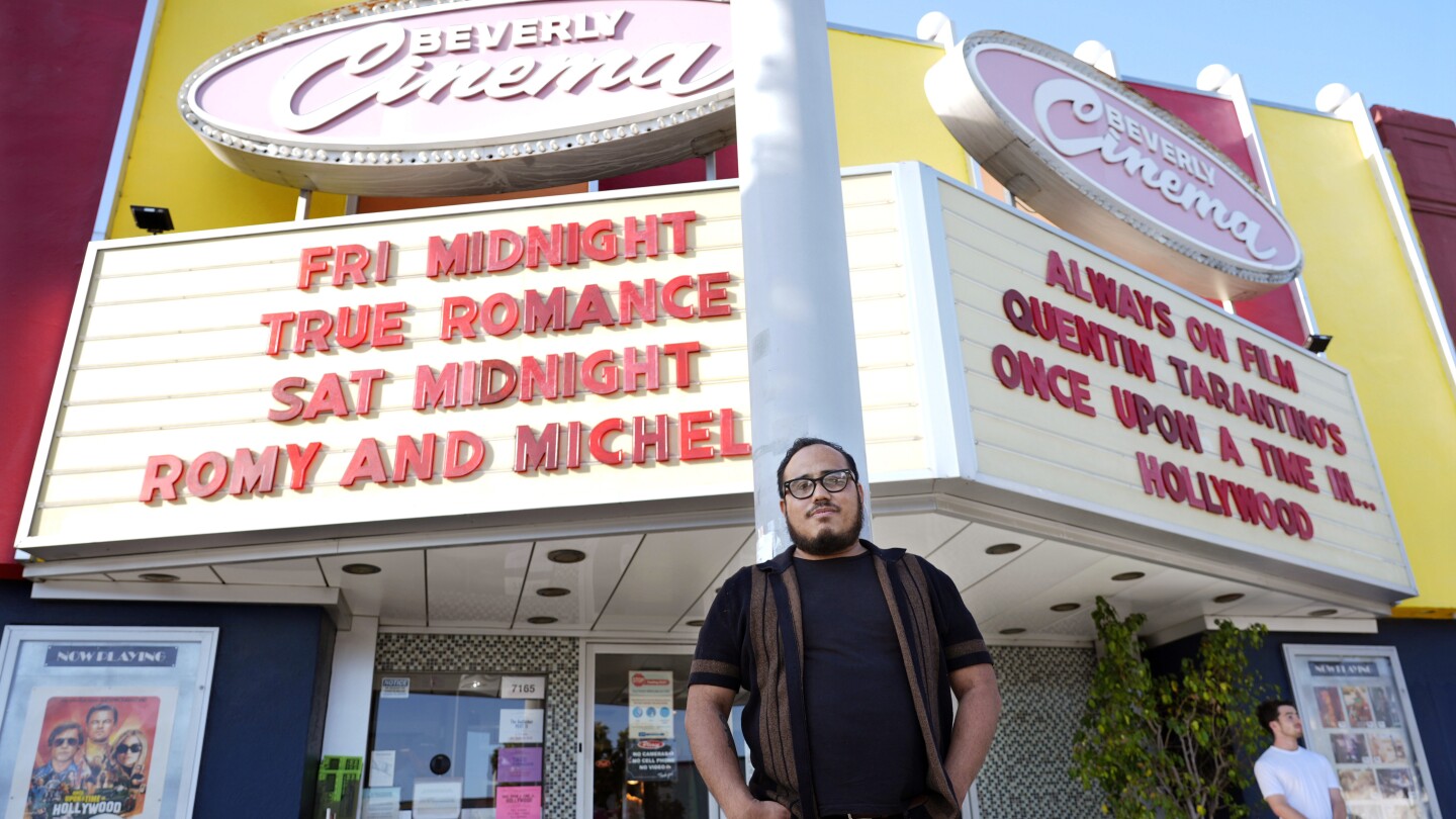 As theaters struggle, many independent cinemas in Los Angeles are finding their audience