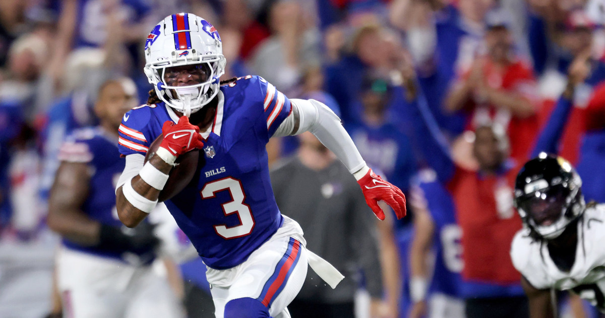 Bills’ Damar Hamlin gets first career interception in 47-10 win over Jaguars