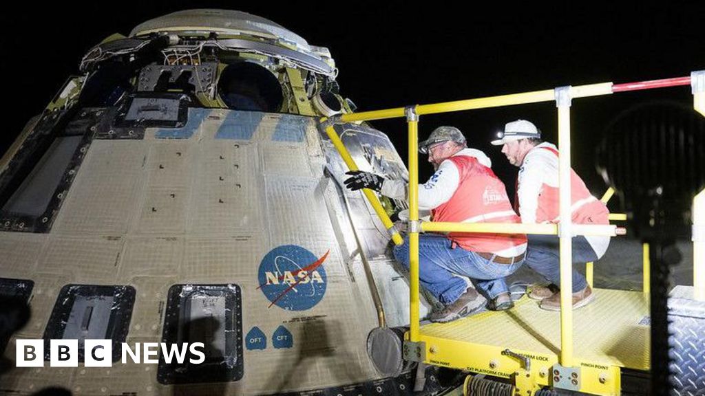 Boeing Starliner spacecraft lands back on Earth