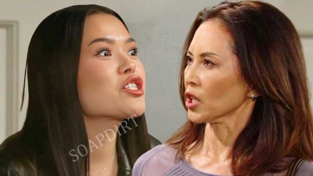 Bold and the Beautiful Spoilers: Luna Nozawa (Lisa Yamada) - Poppy Nozawa (Romy Park)