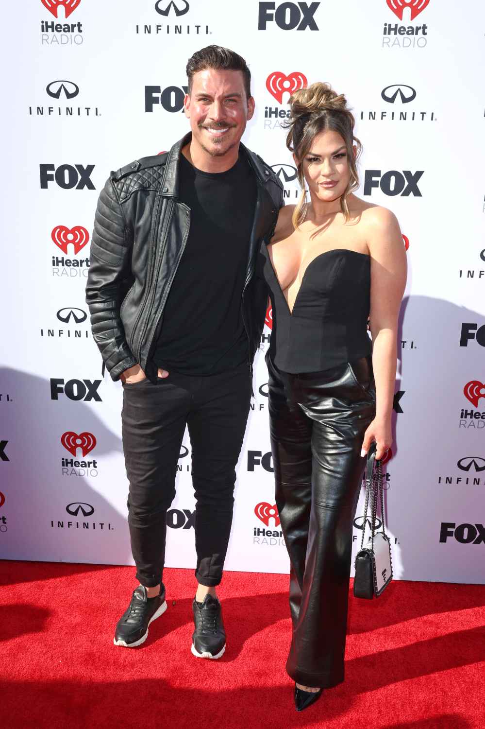 LOS ANGELES, CALIFORNIA - MARCH 27: (FOR EDITORIAL USE ONLY) (L-R) Jax Taylor and Brittany Cartwright attend the 2023 iHeartRadio Music Awards at Dolby Theatre in Los Angeles, California on March 27, 2023. Broadcasted live on FOX. (Photo by Joe Scarnici/Getty Images for iHeartRadio)