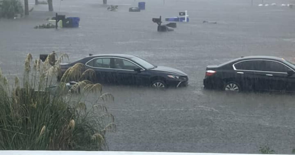 Carolina Beach Mayor says crews are out assessing the damage from Tropical Cyclone 8