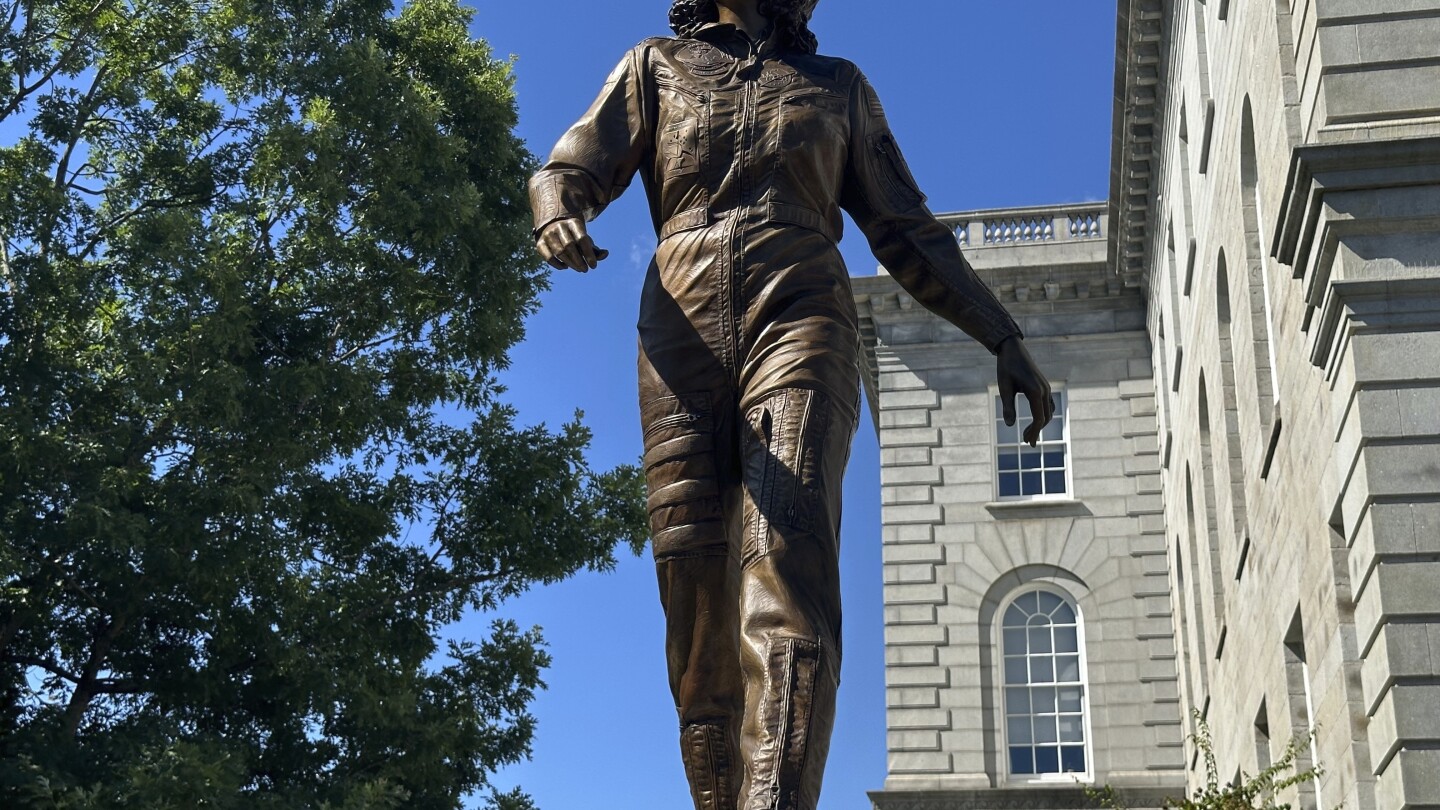 Christa McAuliffe, still pioneering, is first woman with a statue on New Hampshire capitol grounds