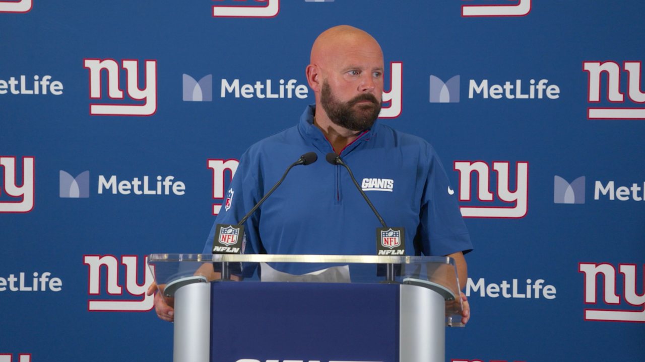 Coach Brian Daboll, QB Daniel Jones, DL Dexter Lawrence, OLB Brian Burns, WR Wan'Dale Robinson