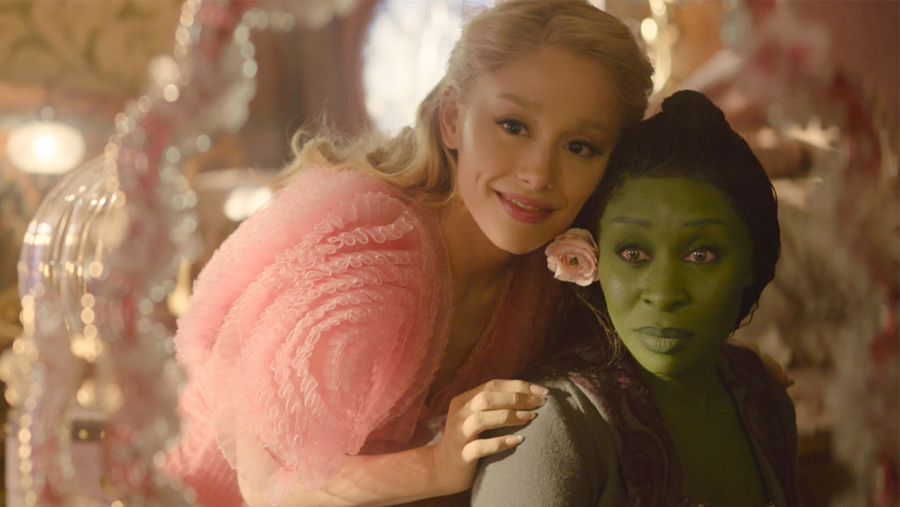 Ariana Grande and Cynthia Erivo in 'Wicked'