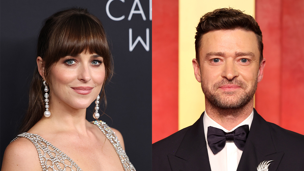 Dakota Johnson and Justin Timberlake