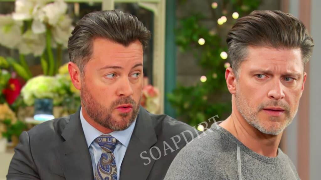 Days of our Lives Spoilers: Eric Brady (Greg Vaughan) - EJ DiMera (Dan Feuerriegel)