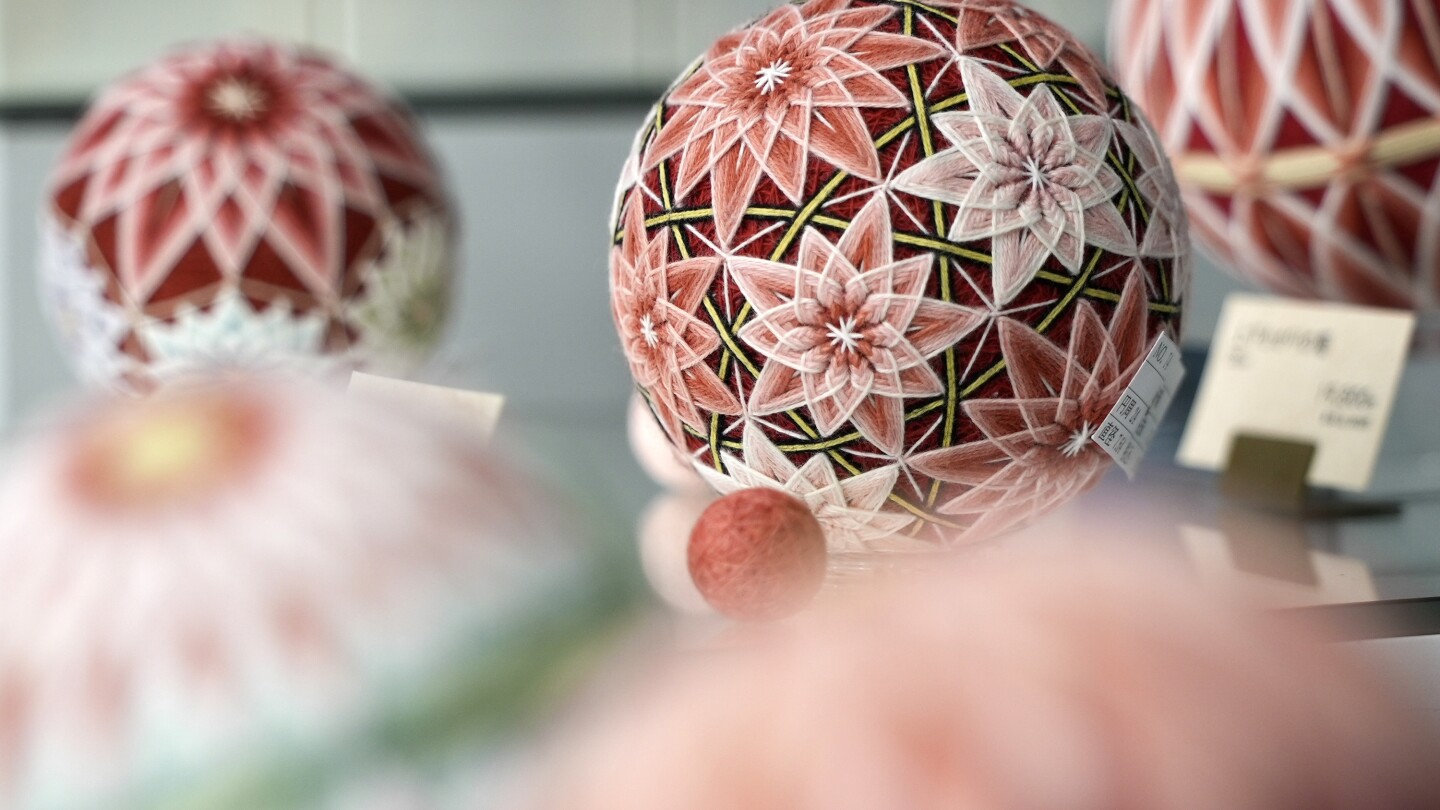 Dedicated artists are keeping Japan's ancient craft of temari alive