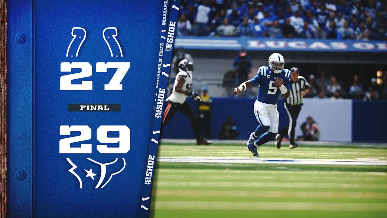 Defense struggles as Colts fall to Texans in season opener