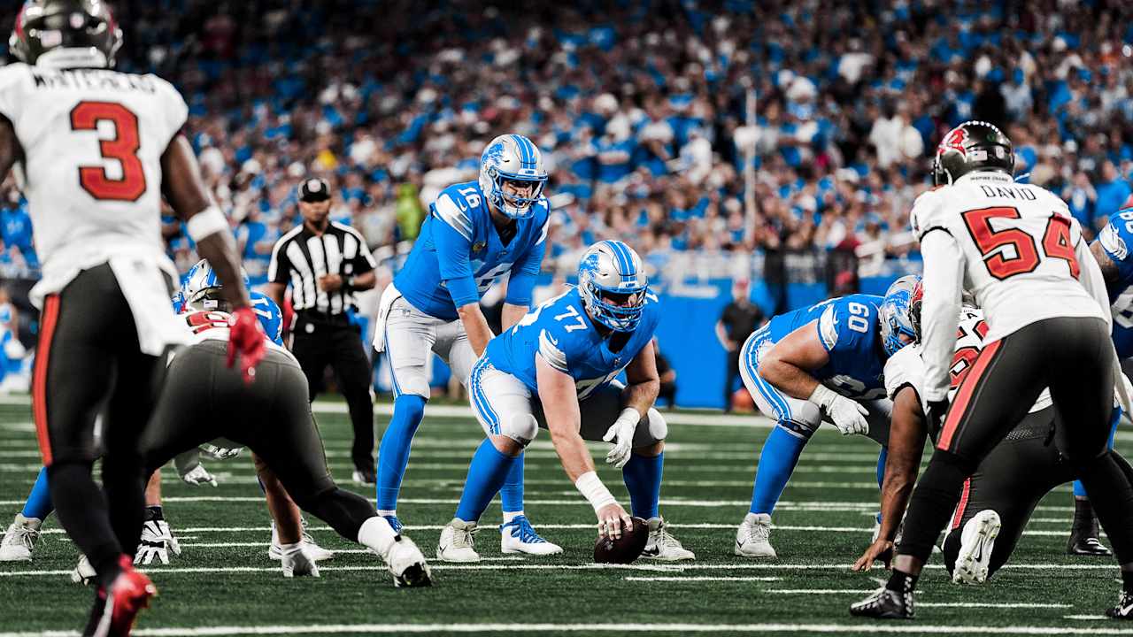 Detroit Lions vs. Tampa Bay Buccaneers, Sunday September 15