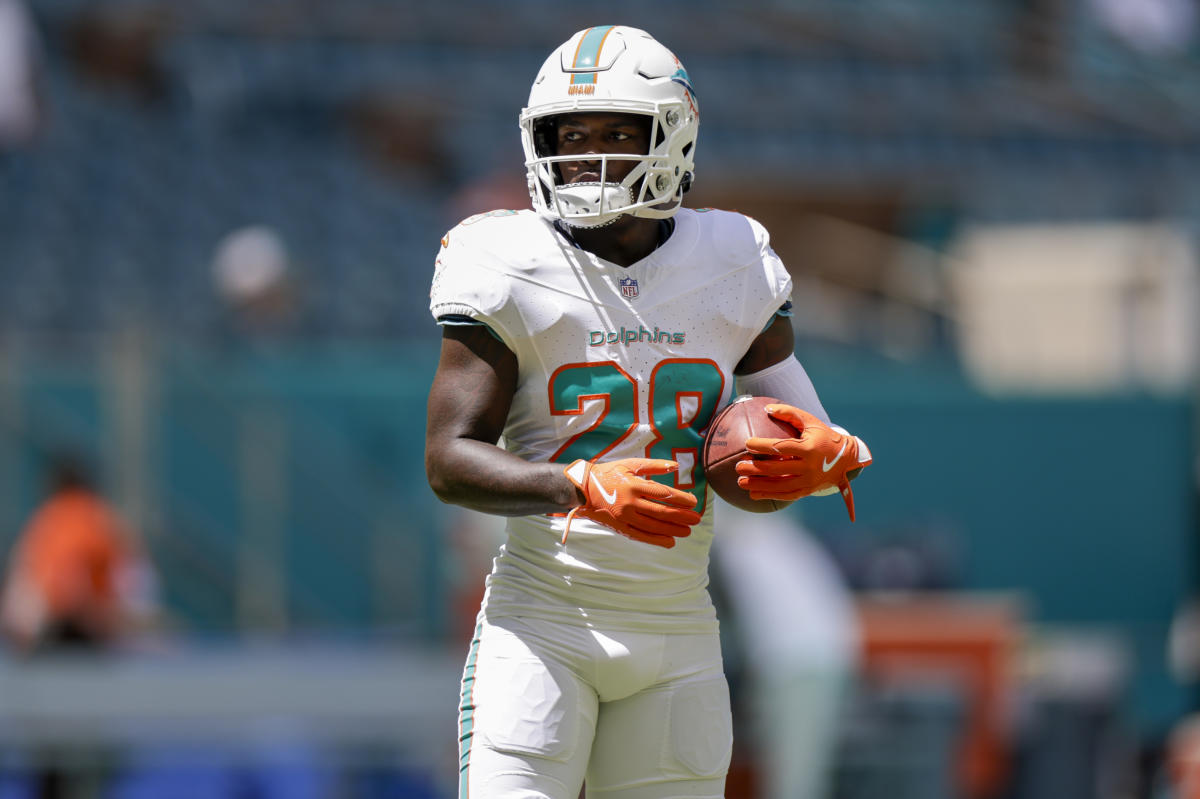 Dolphins' De'Von Achane active for 'Thursday Night Football' vs. the Bills