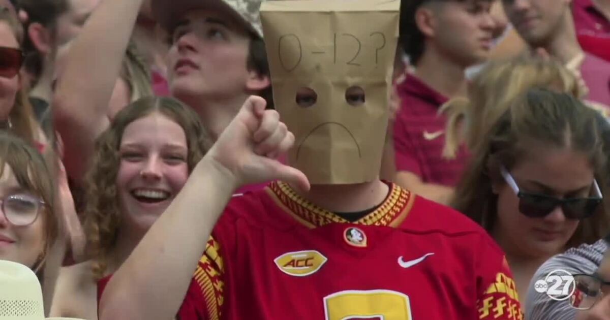 Florida State football fans feeling the disappointment of 0-3 start