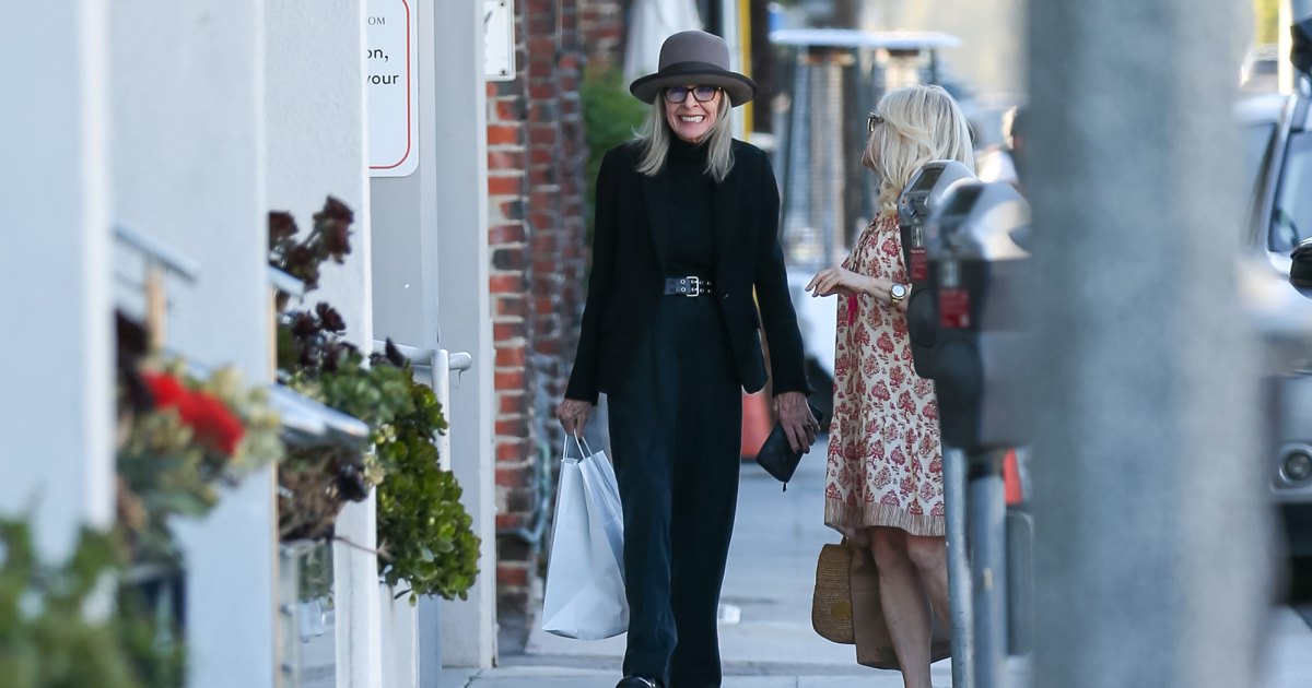 Get the Look: Diane Keaton Wide-Leg Pants