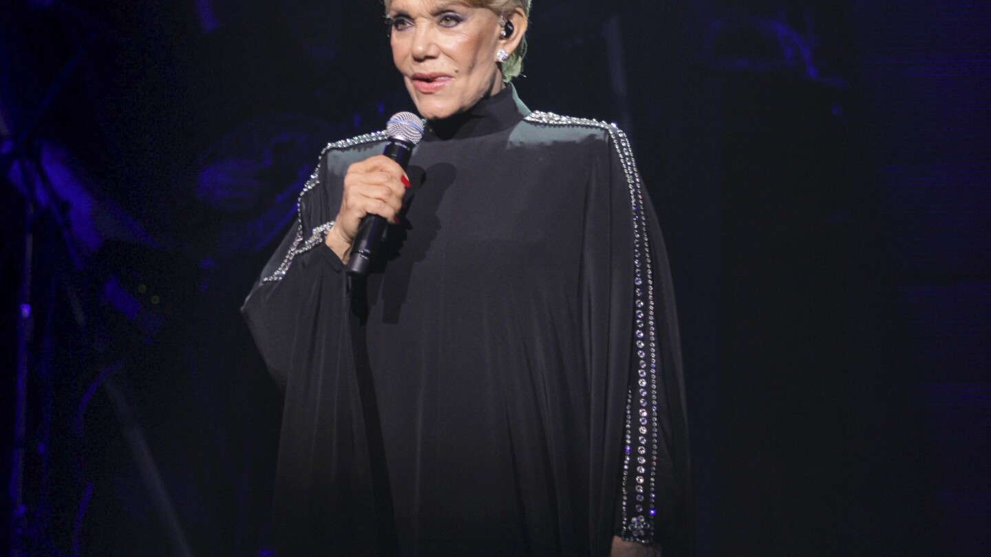 Greek singer Marinella is in stable but critical condition after collapsing during a concert