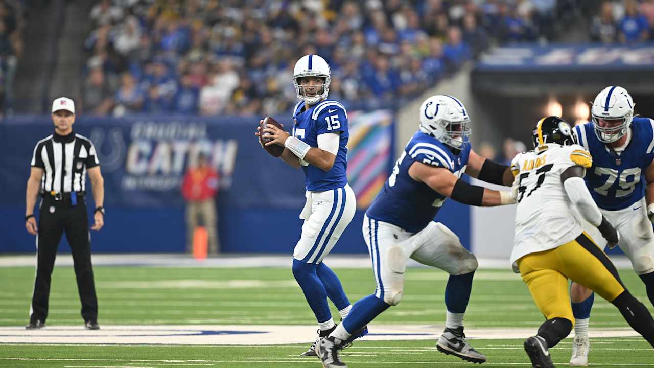 How Joe Flacco came off the bench and helped Colts beat Steelers in Week 4