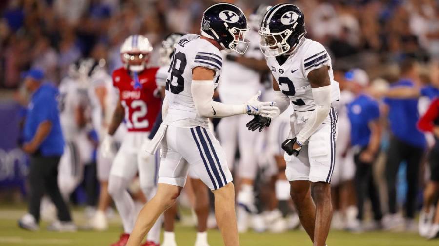 BYU Football, Marque Collins, SMU Mustangs...