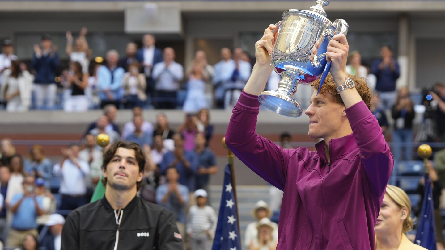 Jannik Sinner beats Taylor Fritz to win US Open weeks after doping exoneration