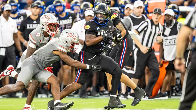 Kansas Falls to UNLV, 23-20 on Friday Night