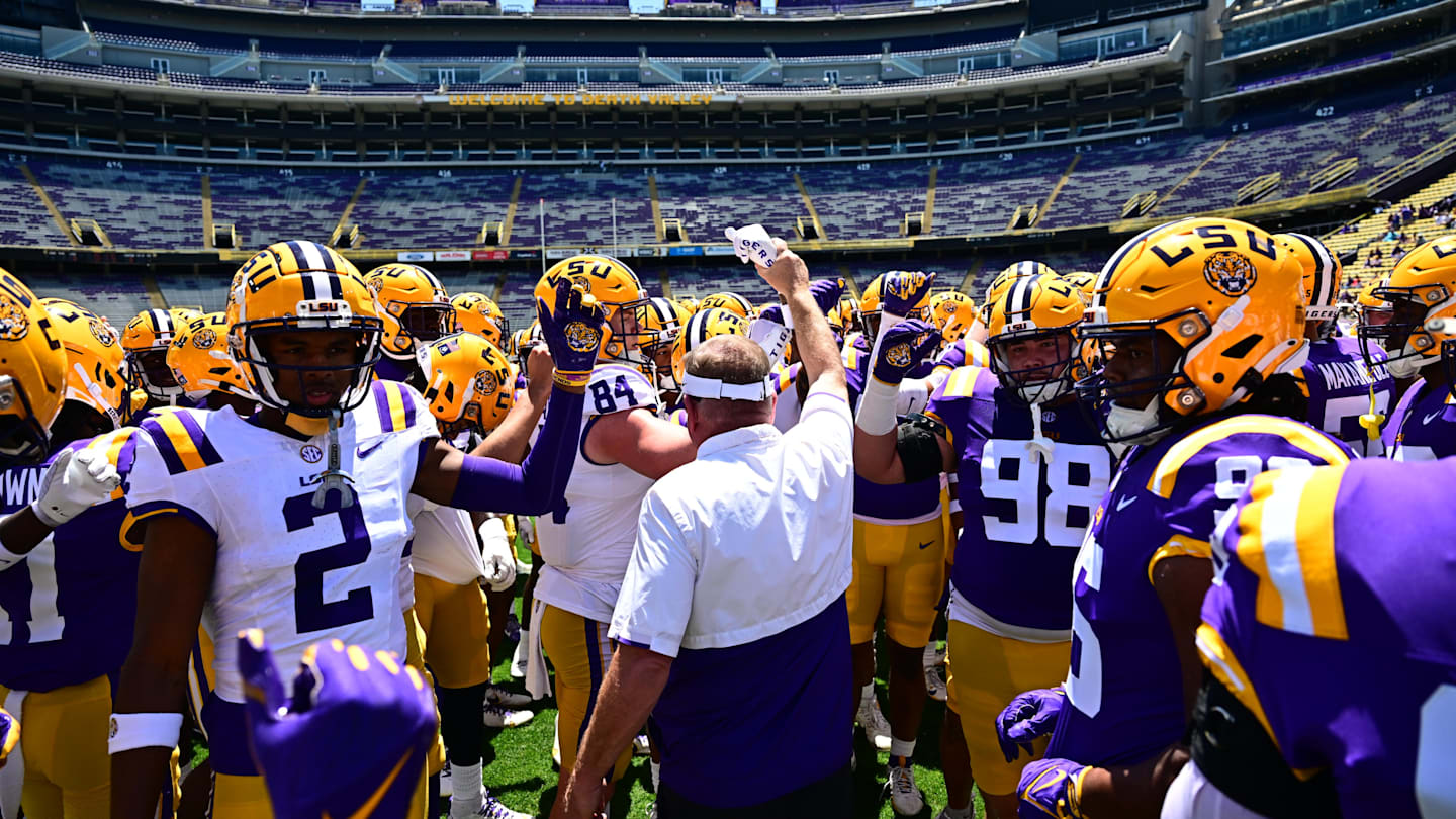 LSU Football vs. South Carolina Gamecocks in Week 3